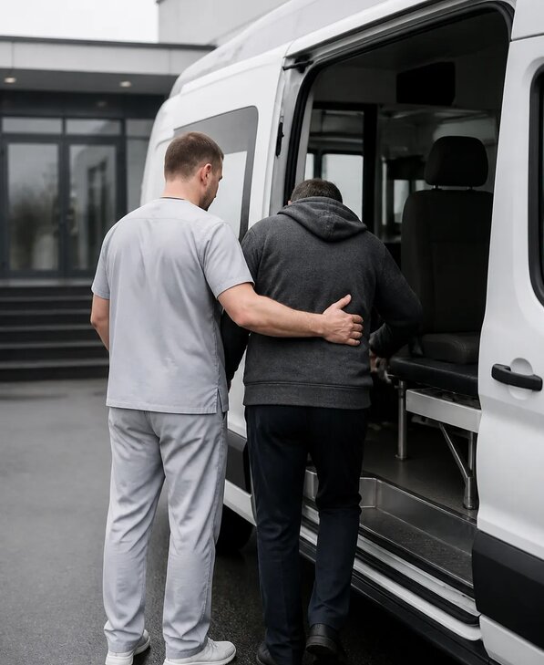 Организация медтранспортировки в Шарыпове от 5053 р. | Медзона
