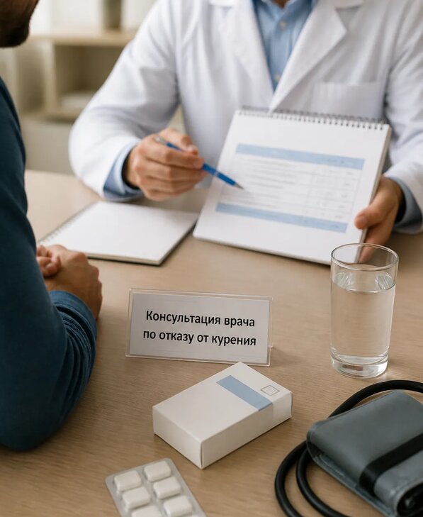 Консультация врача по отказу от курения для взрослых в Шарыпове